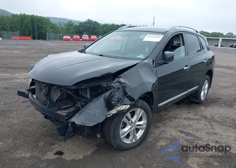 2013 Nissan Rogue Sv из США, поврежденный, VIN JN8AS5MV6DW651853